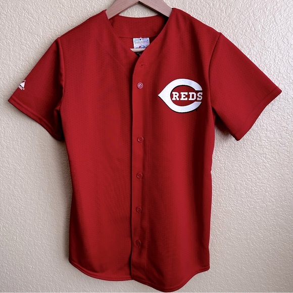 Red Sox Majestic Griffey Jersey - Picture 1 of 8